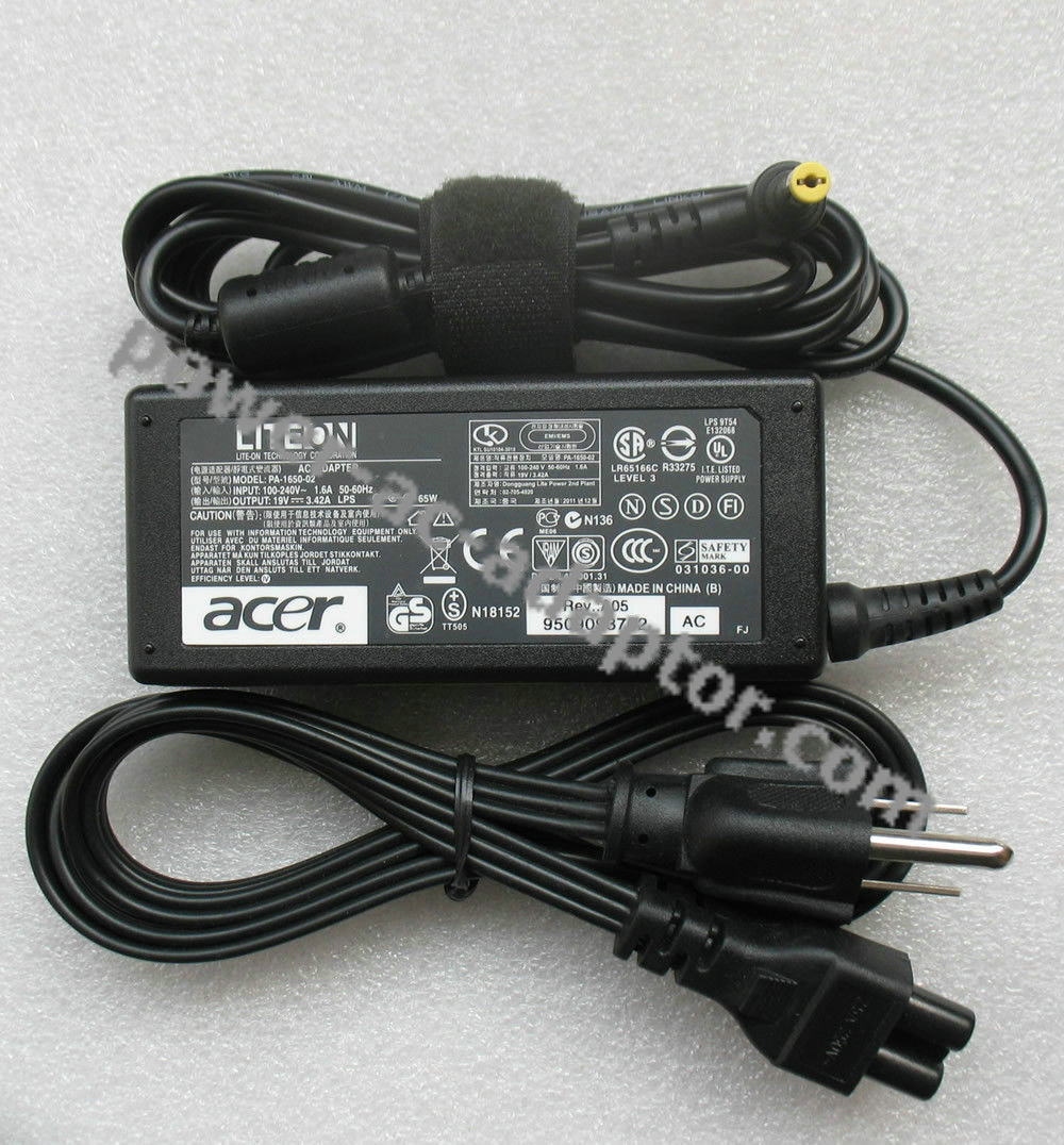 Genuine Acer Aspire 3820TG 4820TG 5820T AC Power Adapter