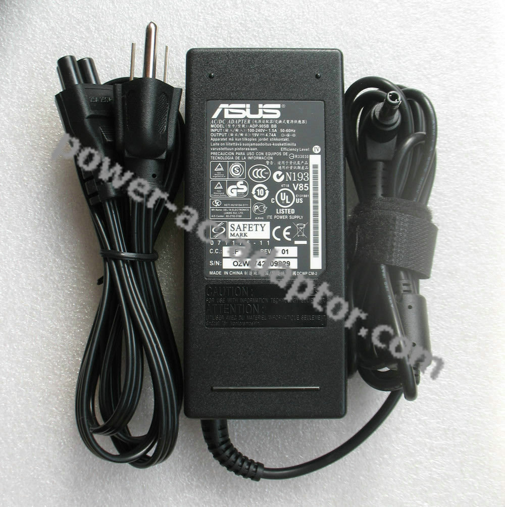 19V 4.74A 90W AC Adapter for Asus ADP-90SB BB N193 V85 R33030