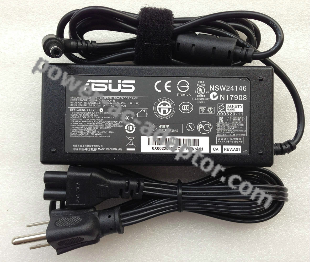Genuine Asus LiteOn UL30A B80A U2E 90W AC Power Adapter