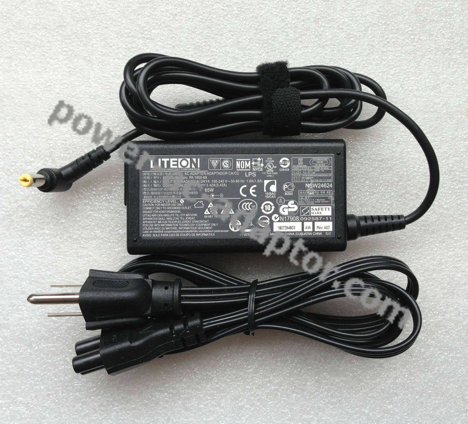 65w Acer Chicony CPA09-A065N1 CPA09-004B ac adapter charger