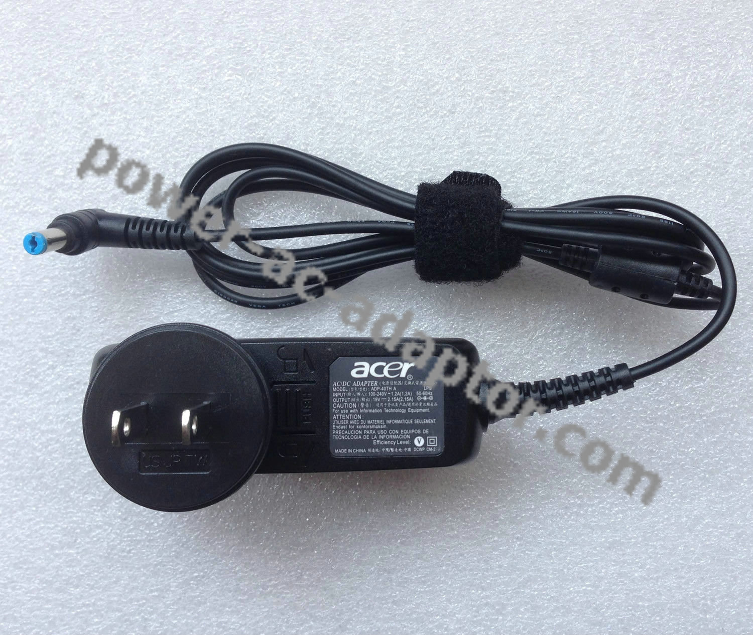 Acer 40W AC Adapter for Acer Aspire E5-411-P32N Notebook
