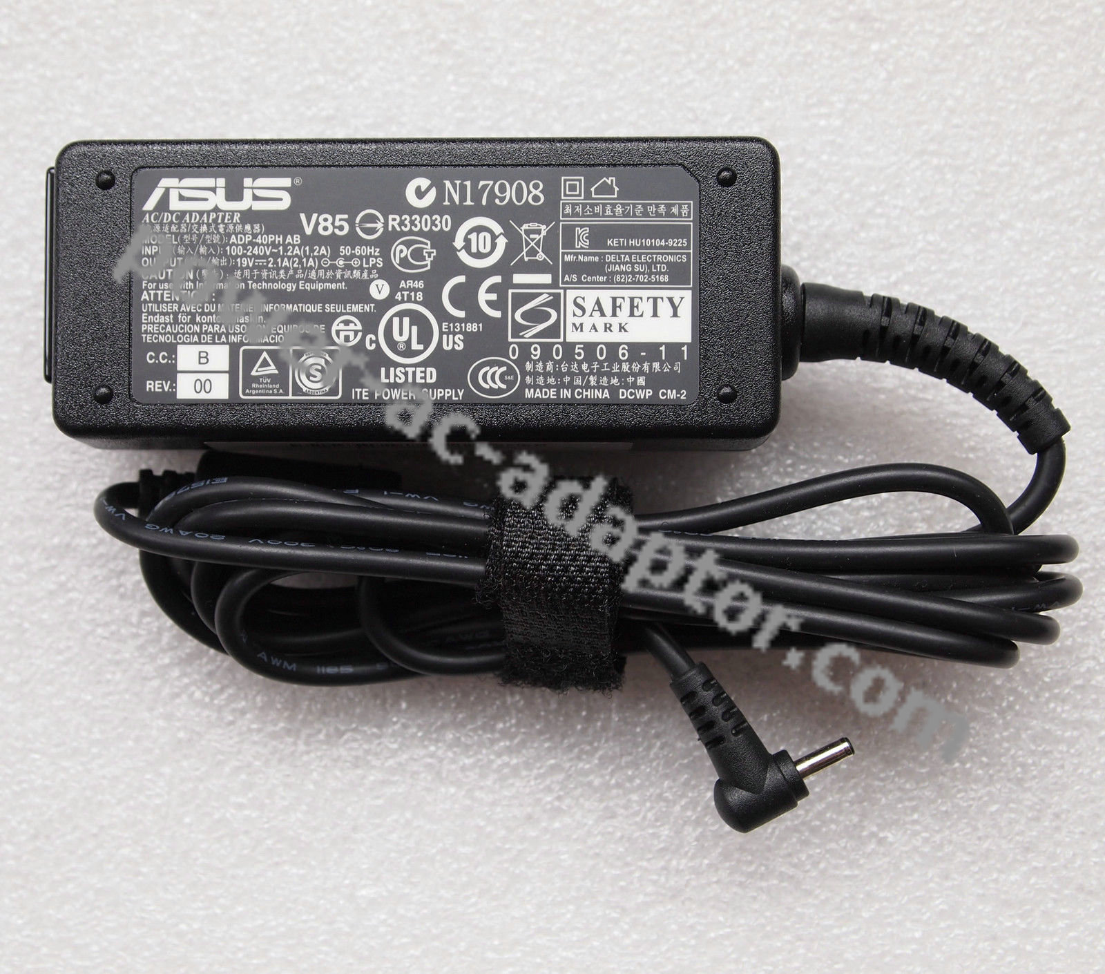 30W Asus EPC 1015BX Netbook Ac Adapter Original New