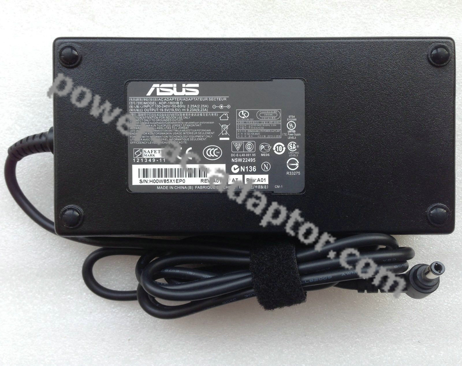 180W 19.5V 9.23A AC Adapter for Asus ROG G750JX-DB71 Gaming