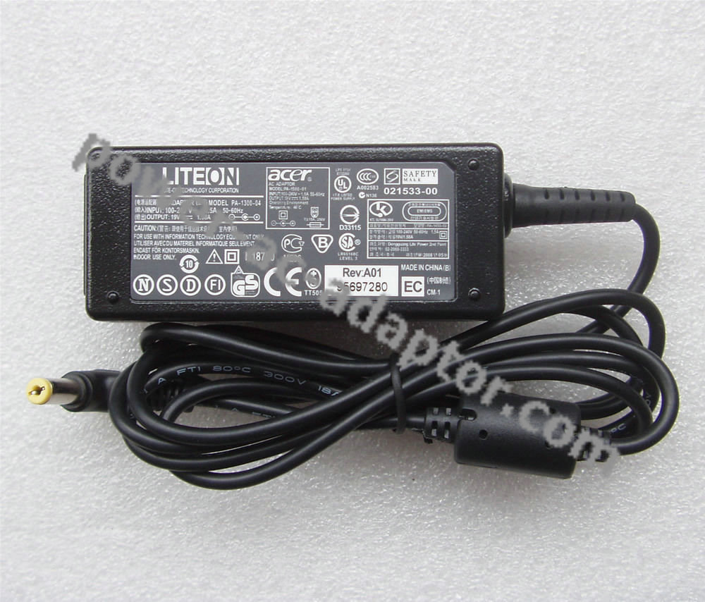 30W AC Power Adapter Charger Acer Aspire One KAV10/KAV60/D210