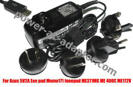 10W Asus Eee Pad Memo 171 ME171 charger ac adapter