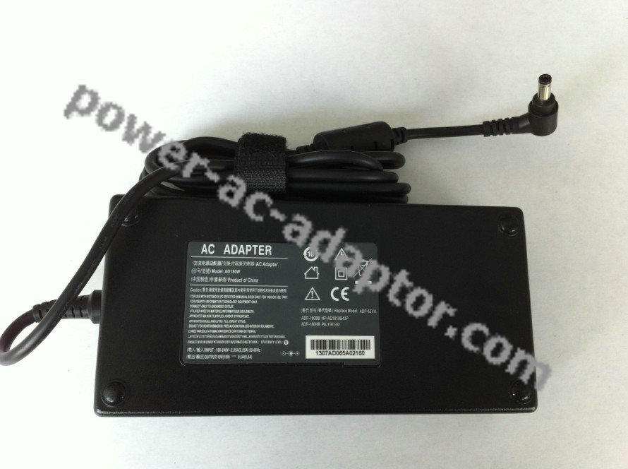 MSI GT60 GT70 19V 9.5A AC Adapter Charger Power ADP-180EB D