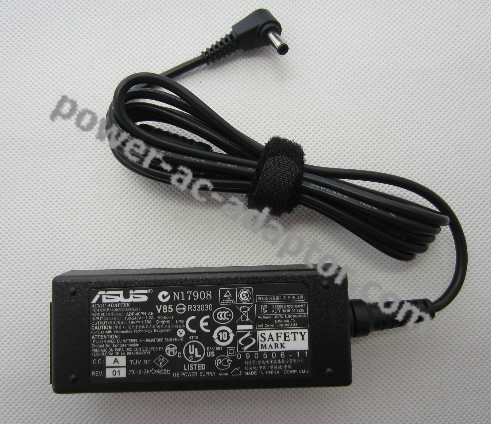 AC/DC Adapter Cord for ASUS VivoBook S200E-CT183H Ultrabook