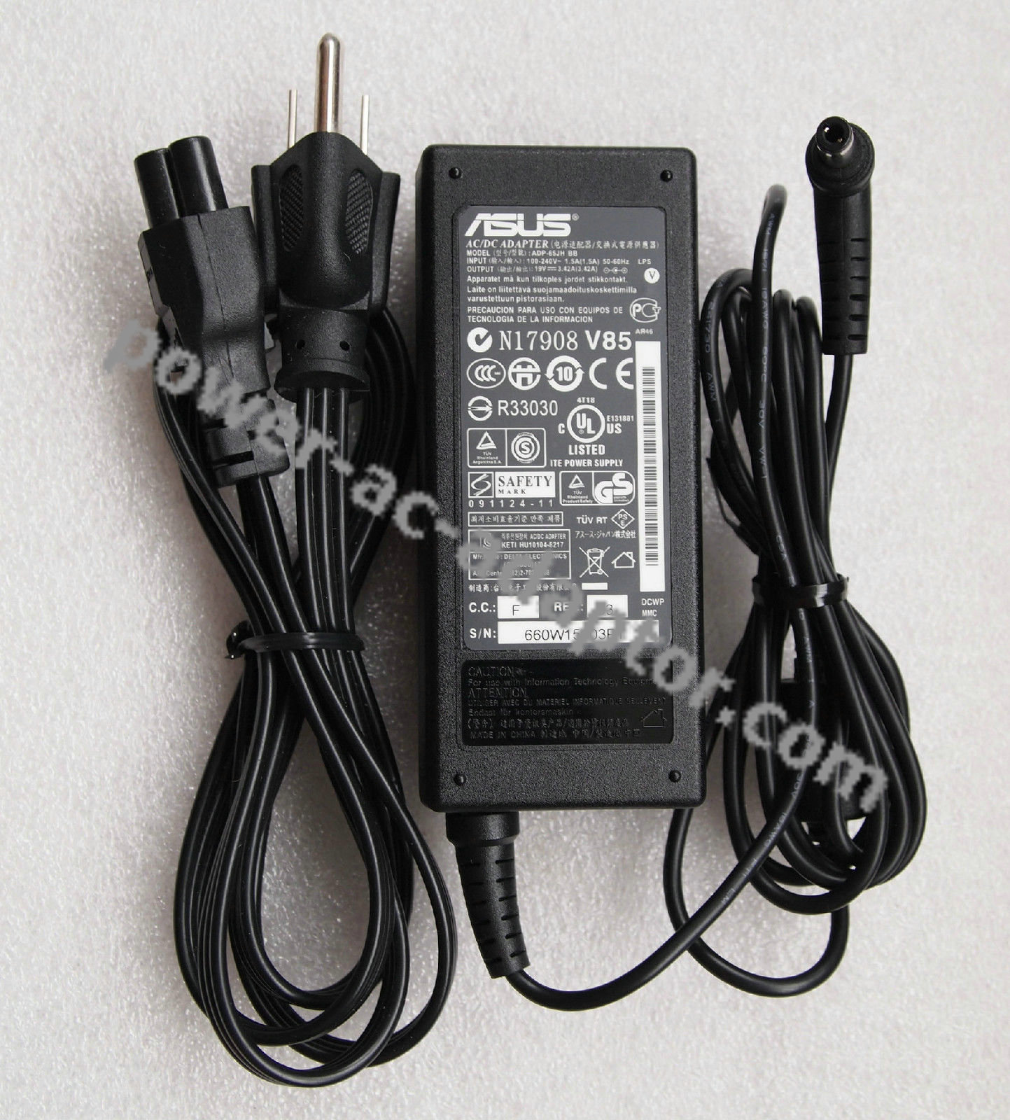 65W AC Adapter Charger Asus S46 S46C S46CA S56 S56C S56CA