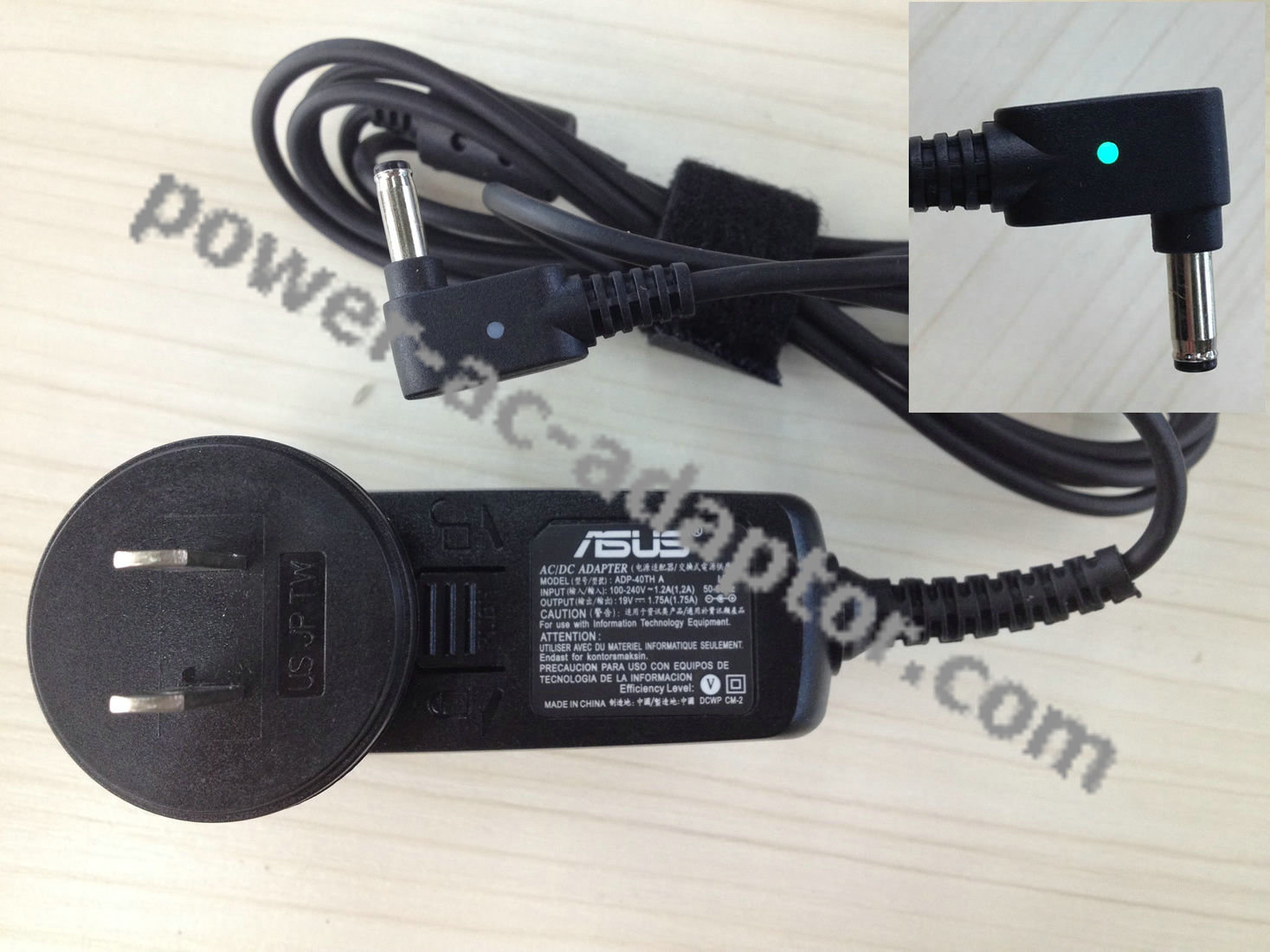 OEM 19V 1.75A 33W AC Adapter for ASUS X102BA-DF004H Notebook