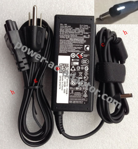 Dell 65W for Dell XPS 18 dxcwcp1412b Portable AC Adapter