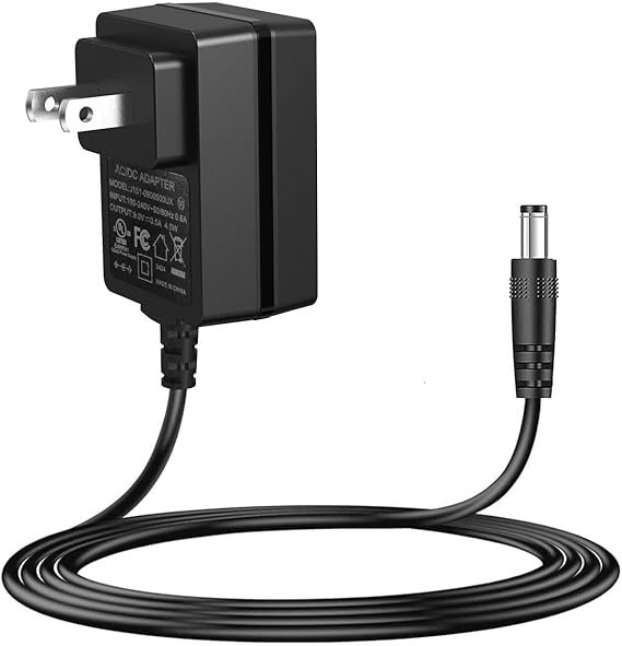 6V AC/DC Adapter Charger Compatible with Singing Machine SML-385 SML385 SML385W SML385BTW IN-385BTW SML385UBK