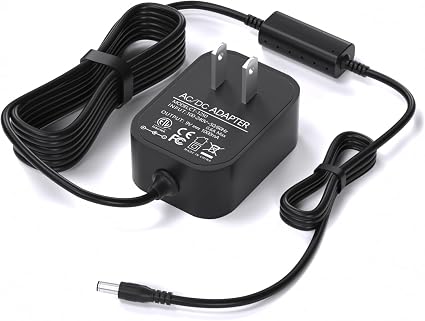 9V DC Power Adapter Compatible with CasioTone Casio Keyboard Piano AD-5 WK-110 WK-200 LK-43 LK-100 CTK-2100 CT