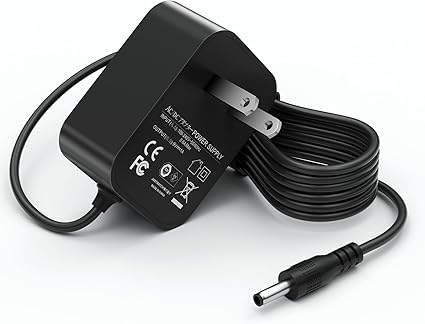 24V Universal Massage Gun Charger - Compatible with TOLOCO EM26/AERLANG EM13/Darkiron EM31/Hypervolt 53000 001