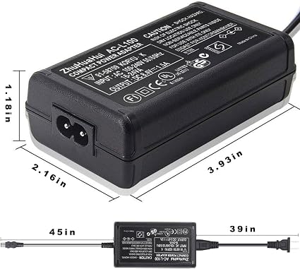 AC-L100 Power Supply Adapter Compatible with Sony HandyCam DCR-TRV18 TRV460 TRV520 DCR-TRV250 DCR-TRV260 TRV33