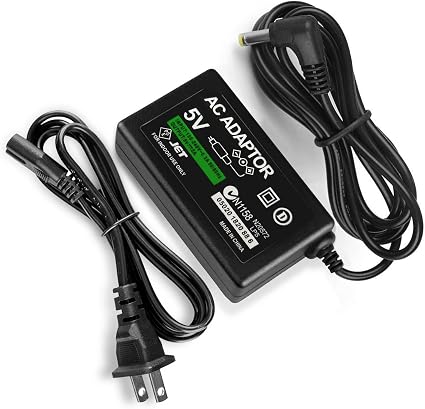 Replacement PSP Charger AC Adapter 5V Compatible with Sony PSP 1000 PSP Slim & Lite 2000 3000 PSP-110 PSP-1001