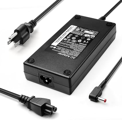 HNHTKJ 180W 135W Charger Fit for Acer Nitro 5 AN515 N20C1 ADP-135KB T ADP-180MB K AC Adapter Connector Type 5
