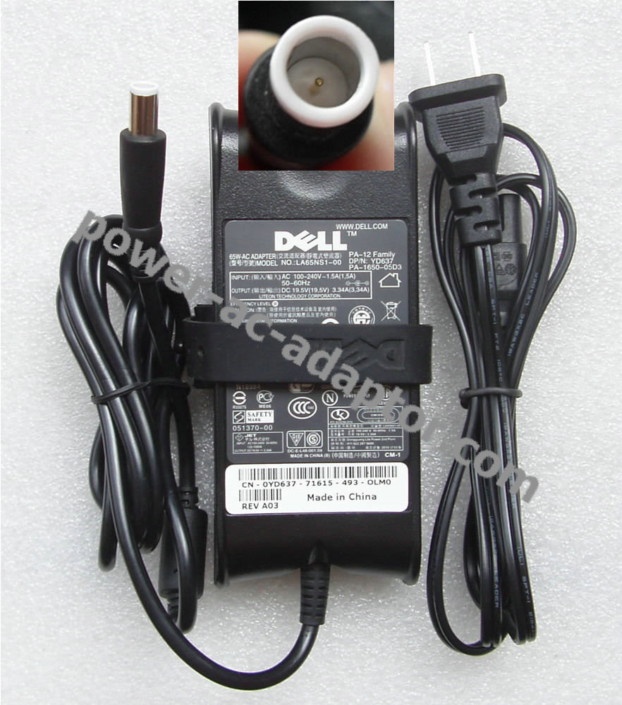 Dell Inspirion 1521 1525 power cord ac adapter charger