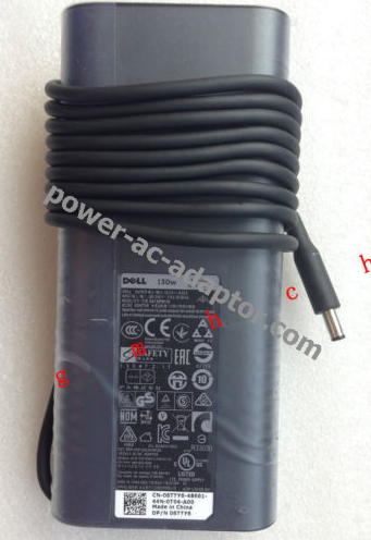 Dell Precision M3800 i7-4702HQ 332-1829 130W AC Power Adapter