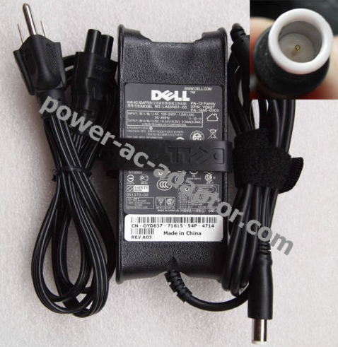 Dell YD637 LA65NS1-00 PA-1650-05D3 PA-12 65W AC Adapter