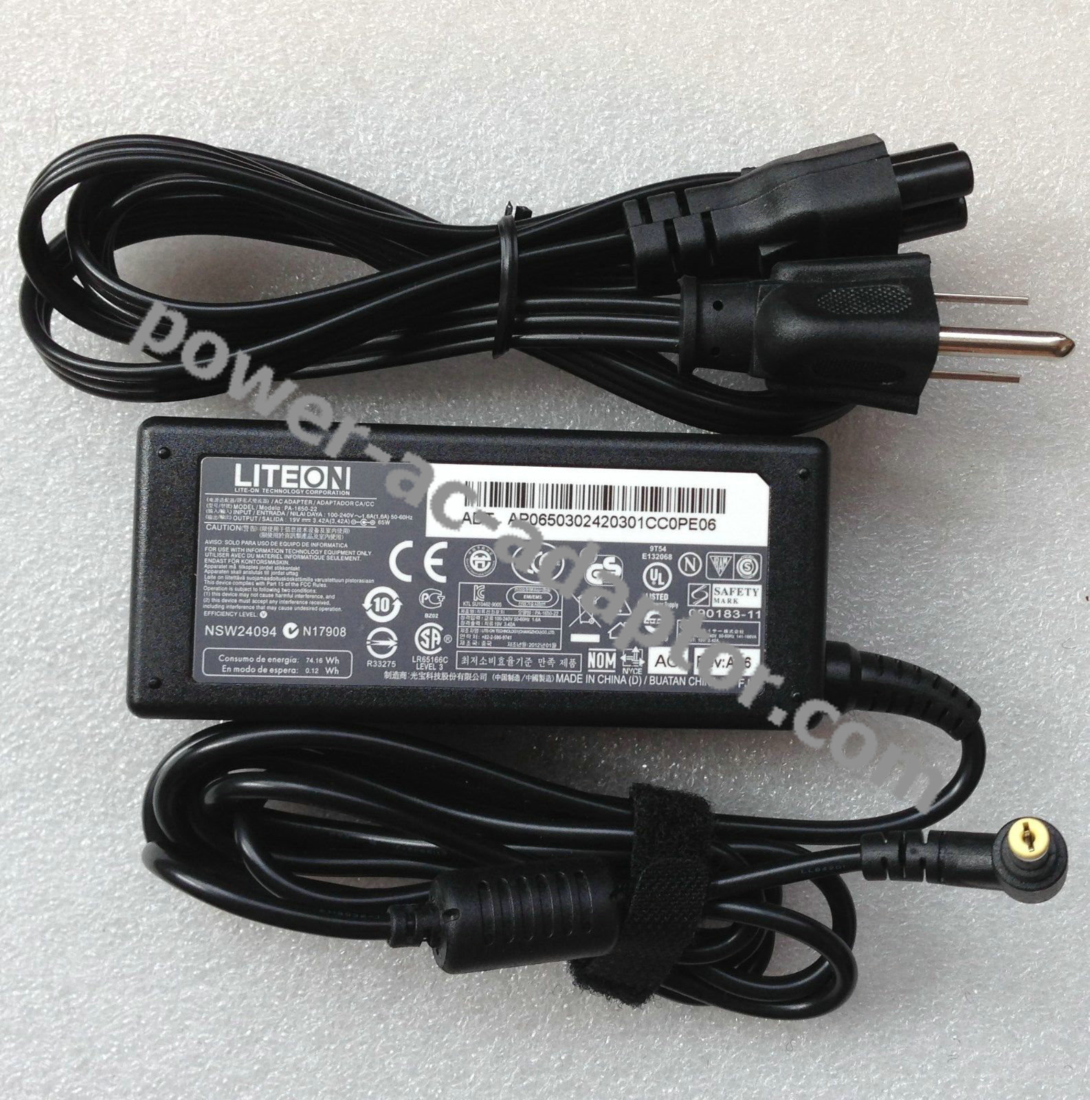 65w DELTA acer asus gateway SADP-65KB AB charger ac adapter