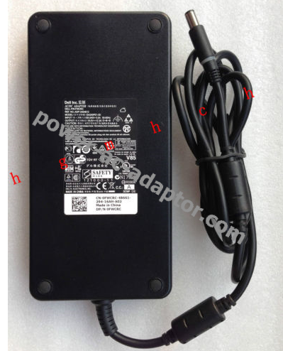 Dell Alienware M17x R2 Y044M 240W AC Power Adapter