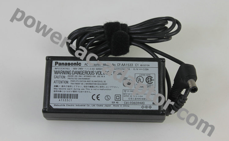 15.1V 3.33A Panasonic CFAA1533 AD-5015A Laptop AC Adapter