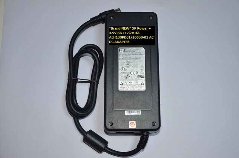 *Brand NEW* XP Power +3.5V 8A AEH130PD01/20030-01 +12.2V 3A AC DC ADAPTER