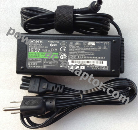 90W 19.5V 4.7A Charger 4 SONY NSW24063 N50 AC Adapter