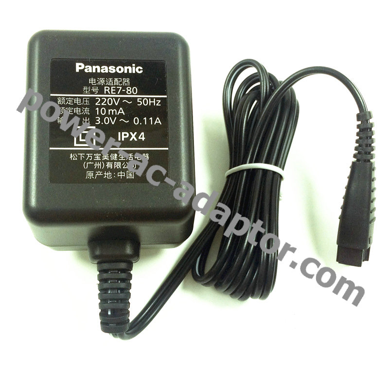 NEW Panasonic RE7-80 ES-RW35 WSL3D SL33 AC Adapter charger