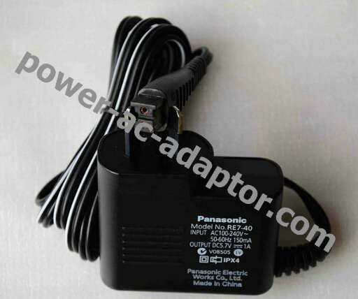 NEW Panasonic RE7-40 Shaver Wall Plug AC Power Adapter Charger
