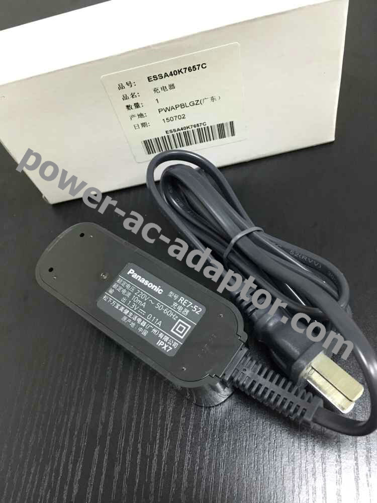 New Original Panasonic RE7-52 Shaver Wall Plug AC Power Adapter