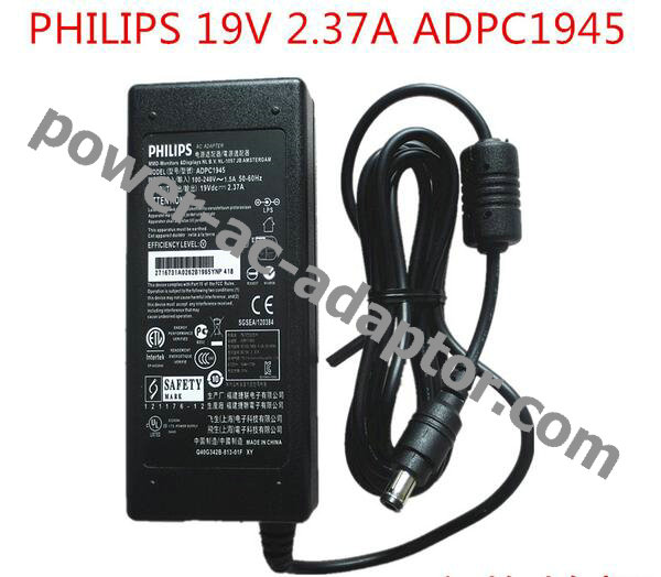 Original 45W Philips 19V 2.37A ADPC1945 AC Adapter charger
