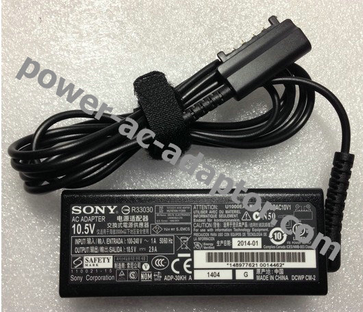 10.5V 2.9A Sony S1 Tablet SGPT111 AC Adapter Power 4 Pin