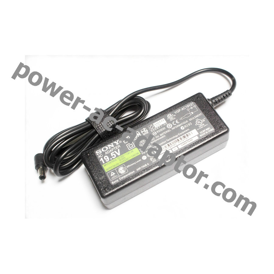 Genuine 19.5V 3.9A Sony Vaio VGP-AC19V33 AC Adapter Charger