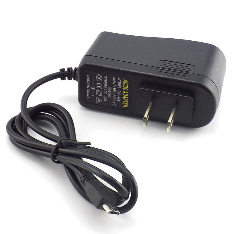 5V 3A Micro USB AC Adapter DC Wall Power Supply Charger for Raspberry Pi /Switch 5V 3A Micro USB AC Adapter D