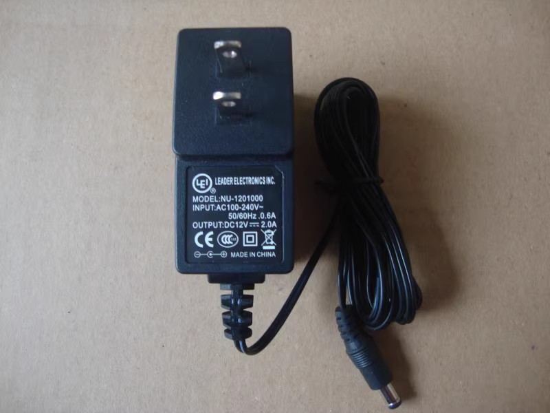 *Brand NEW* MU-1201000 LEI 12V 2A 24W AC ADAPTER Power Supply