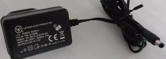 *Brand NEW*Genuine LE Leader Electronics MU18-2120150-B2 I.T.E. 12V 1.5A AC ADAPTER POWER SUPPLY