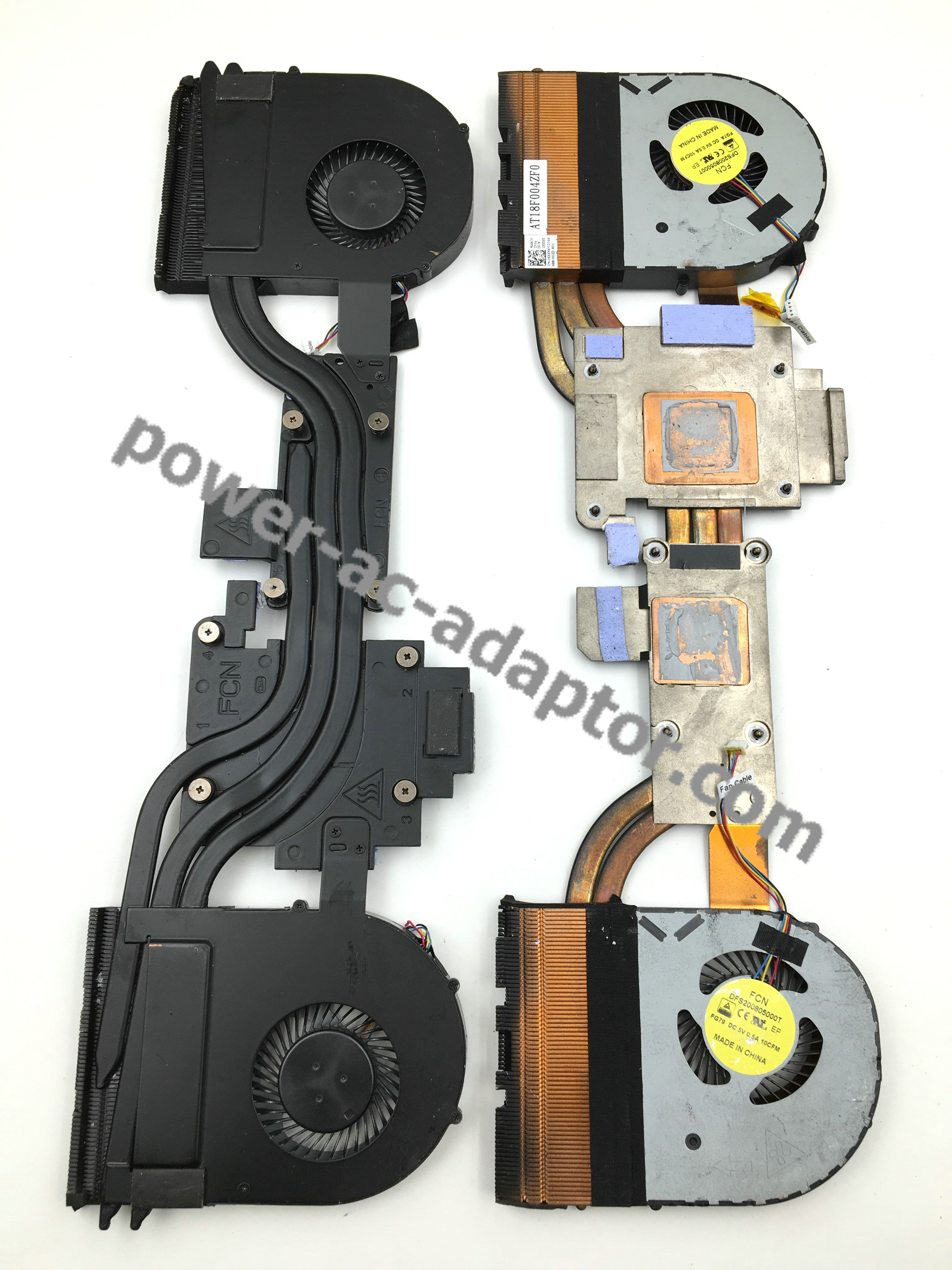 Original New Dell M17X M18X CPU Cooling Fan heatsink 0J62HM
