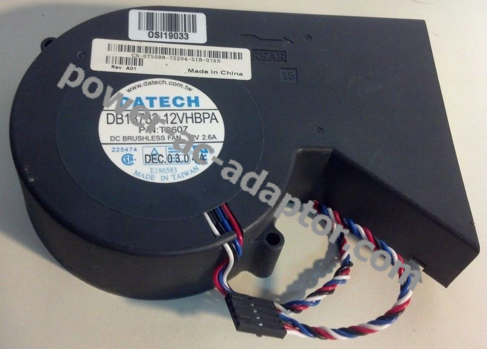 Dell OptiPlex GX280 Desktop PC Cooling Fan 0T5098 0T2607