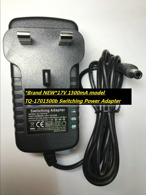*Brand NEW*17V 1500mA model TQ-1701500b Switching Power Adapter