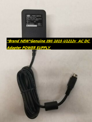 *Brand NEW*Genuine 898-1015-U1212v AC DC Adapter POWER SUPPLY