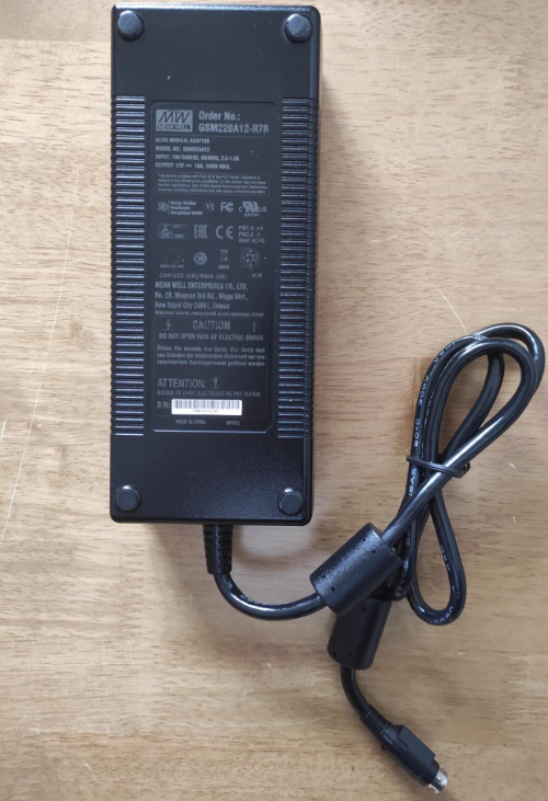 *Brand NEW* MW 12V 15A 180W AC DC ADAPTHE GS20A12R7B POWER Supply