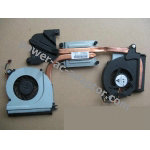 New HP ENVY 14 CPU Cooling Fan Heatsink Left Right