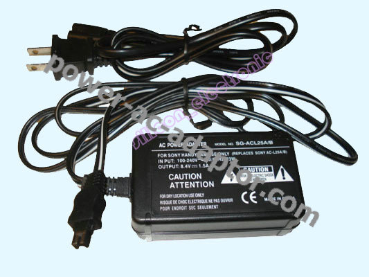 Sony DCR-HC85 DCR-HE85E DCR-HC90 AC Adapter Power Supply
