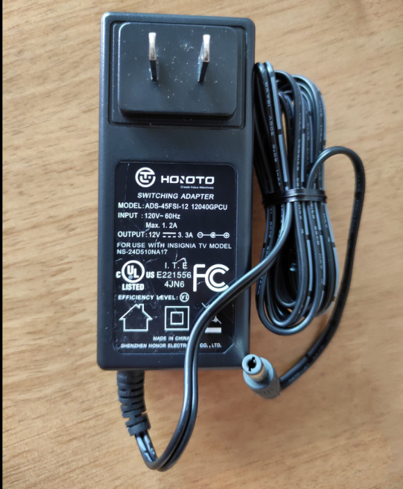 *Brand NEW*AC100-240V 50/60Hz HOIOTO 12V 3.33A AC DC ADAPTHE ADS- 45FSI-12 POWER Supply