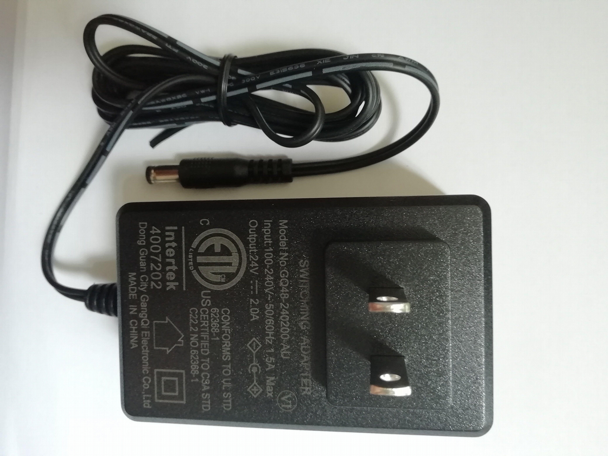 *Brand NEW*GQ48-240200-AU 24V 2A AC DC ADAPTHE ETL US POWER SUPPLY IN STOCK