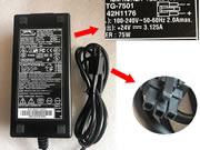 *Brand NEW*00L8070 Tiger 24V 3.125A 75W Ac Adapter TG7501 TG-7601-ES For IBM 42H1176 PN Molex 3Pin POWER Suppl
