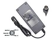 *Brand NEW* 4 Pins MPS120S-VI Genuine CWT 48v 2.5A 120W AC Adapter POWER Supply